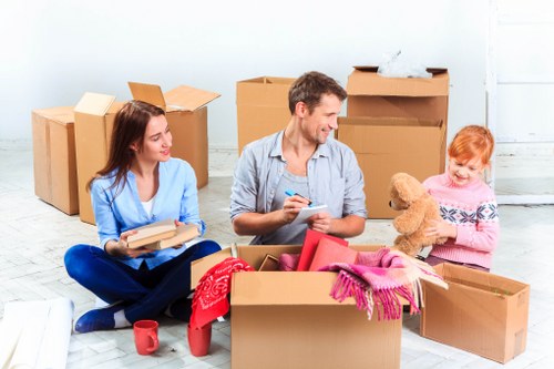 Commercial removals van transport for office items in Portugal