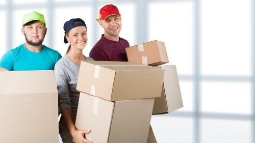 Packing household items for a local move in Portugal